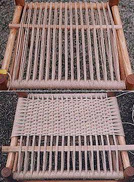 座面が台形の場合の編み