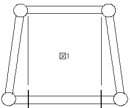 イラスト：椅子の封筒編み・三角ゾーンの張り方（1）手順 1