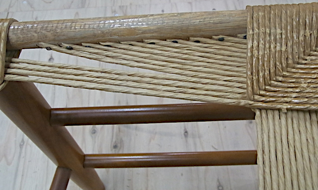 Yチェアの編み方をマスターする｜椅子の張替え｜家具制作鯛工房