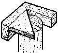 イラスト：木工旋盤用センターマーカー
