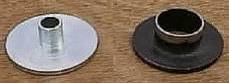 純正テンプレートガイドと特注品（右）