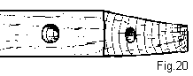 イラスト：ダボ接合
