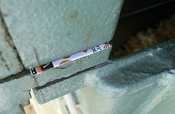 手押鉋盤カッターブロックの高さ調整